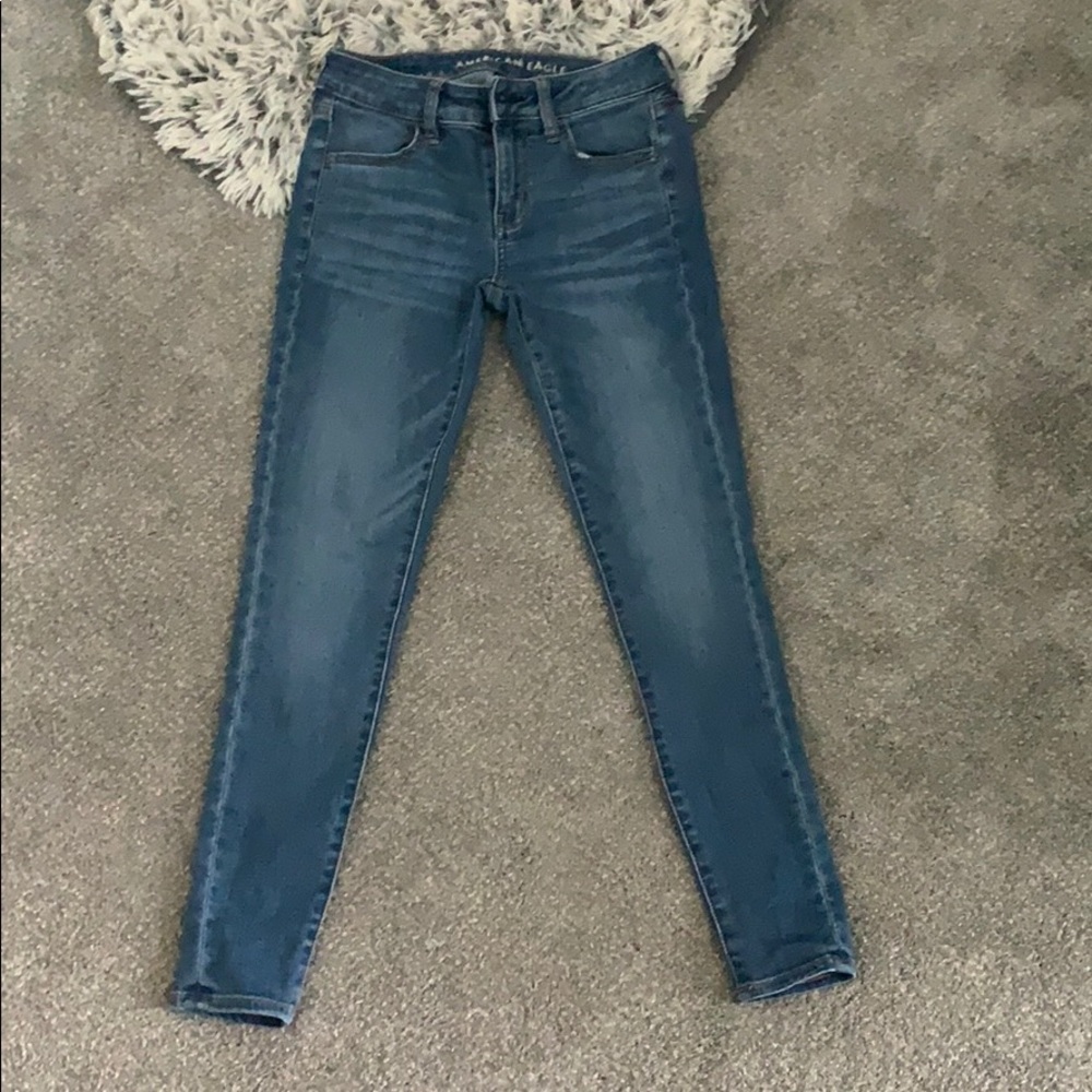 American Eagle Medium wash jegging